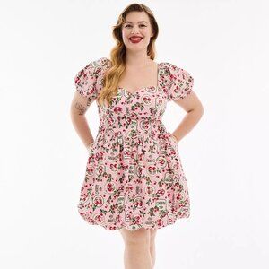 NWT Torrid Retro Chic Bubble Mini Dress